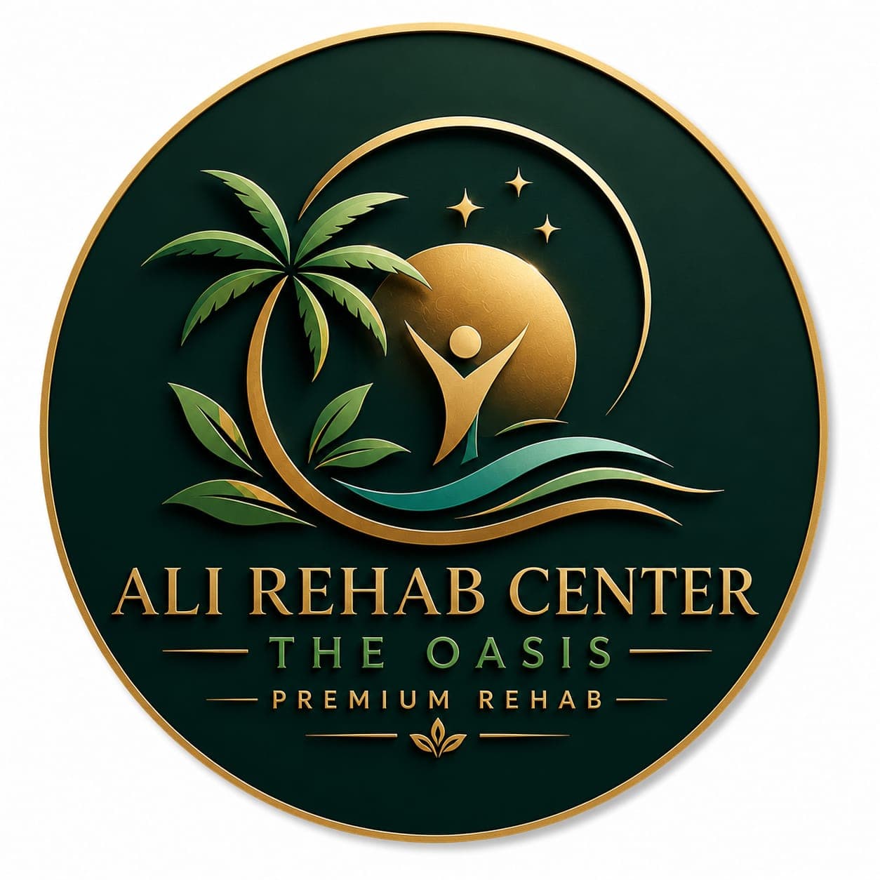 Ali Rehab Center — The Oasis Premium Rehab logo